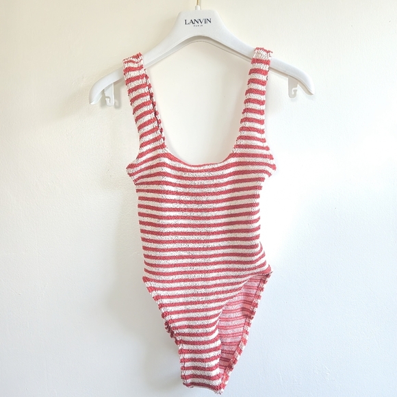 New Bond-Eye Maxam Rooibos Stripe One Piece Swimsuit One Size NWT - Picture 8 of 11
